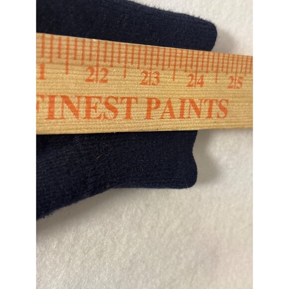 J.Crew  Navy Quarter-Zip Knit Sweater Pullover  & Long Sleeves M - Picture 5 of 10